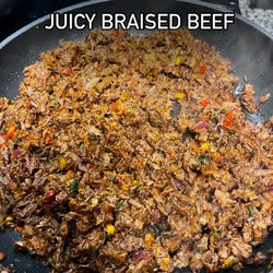 Josefina's Empanadas - Chopped braised beef with sautéed onions,peppers and cilantro