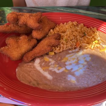 El Tapatio - Kids nuggets subbed rice and beans - Mexican Near Me - Moab, Utah