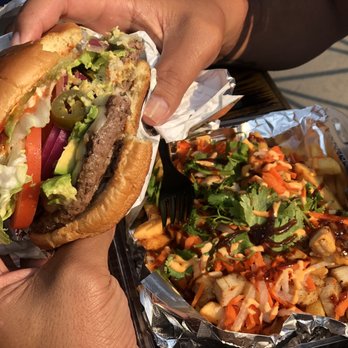 Rockit Char Grill - a hamburger and fries - Burgers Near Me - Hayward, California Rockit Char Grill - a hamburger and fries - Burgers Near Me - Hayward, California