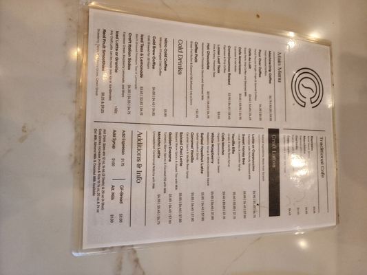 Menu photo 6 Conscious Cup Coffee Roasters Palatine, IL