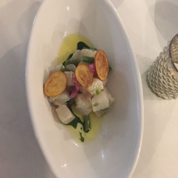 Doro - Wahoo ceviche with cut beans an radish - New American Near Me - Neptune Beach, Florida Doro - Wahoo ceviche with cut beans an radish - New American Near Me - Neptune Beach, Florida
