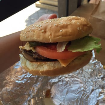 Five Guys - Little Cheeseburger......yummy!! - Burgers Near Me - Orange, California