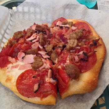 Kings View Cafe - Small meat lovers pizza. You can eat and look at the statue across the road. - Cafes Near Me - Kapaau, Hawaii Kings View Cafe - Small meat lovers pizza. You can eat and look at the statue across the road. - Cafes Near Me - Kapaau, Hawaii