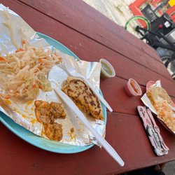 Taqueria Mi Negrita - got the chicken and pork pupusas