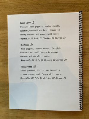 Menu photo 6 Beyond Sushi Thai Vail, CO