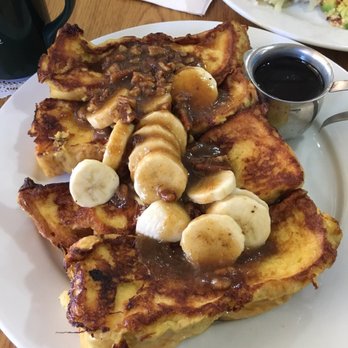 Sara's Kitchen - Bananas foster French toast was delicious, but HUGE. It was way too much food for me and I had to bring most of it home. - Breakfast & Brunch Near Me - Palm Beach Gardens, Florida Sara's Kitchen - Bananas foster French toast was delicious, but HUGE. It was way too much food for me and I had to bring most of it home. - Breakfast & Brunch Near Me - Palm Beach Gardens, Florida