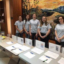 Pearlview Skilled Nursing Facility - Junior Leadership of Medina County and Michelle from Roetzel Law Firm an event sponsor and coach.