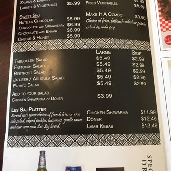 Les Saj Restaurant - Middle Eastern Near Me - Winnipeg, Manitoba Les Saj Restaurant - Middle Eastern Near Me - Winnipeg, Manitoba