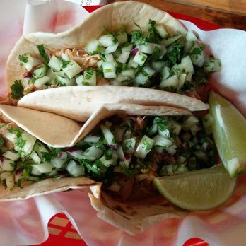 El Patron - Chicken tacos (flour taco) - Mexican Near Me - Dublin, D