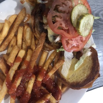 Clifford’s Bar & Grill - Pulled pork burger with Gouda cheese. - New American Near Me - Angola, Indiana Clifford’s Bar & Grill - Pulled pork burger with Gouda cheese. - New American Near Me - Angola, Indiana