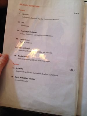 Menu photo 3 Dilan Meze & Bar Munich, BY Menu photo 3 Dilan Meze & Bar Munich, BY