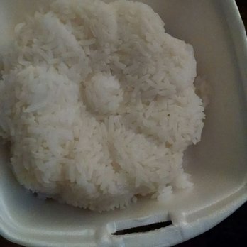 Elephant Cafe - The rice came in this flower pattern! Pretty! - Thai Near Me - Lake Forest, California