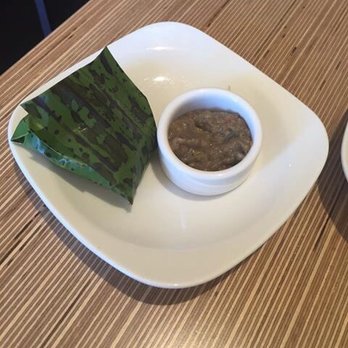Malai Kitchen - Comp from the Chef......Sticky Rice w/ Eggplant Dip! - Vietnamese Near Me - Southlake, Texas Malai Kitchen - Comp from the Chef......Sticky Rice w/ Eggplant Dip! - Vietnamese Near Me - Southlake, Texas