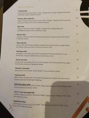 Menu photo 7 X Sushi Winter Garden, FL Menu photo 7 X Sushi Winter Garden, FL