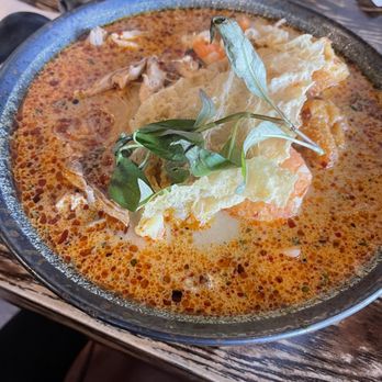 Noodle Station - 8. House Special Curry Laksa Soup - Asian Fusion Near Me - Daly City, California Noodle Station - 8. House Special Curry Laksa Soup - Asian Fusion Near Me - Daly City, California