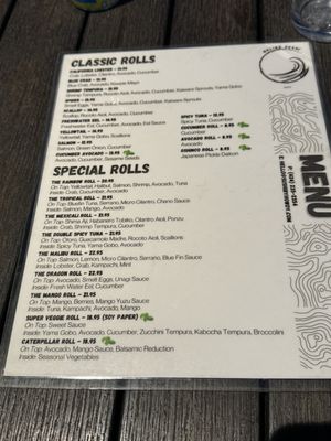 Menu photo 4 Malibu Sushi Malibu, CA Menu photo 4 Malibu Sushi Malibu, CA