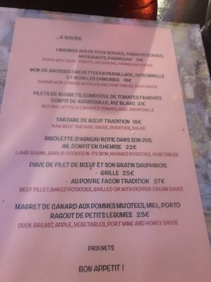 Menu photo 3 Le Patio Aix En Provence, 13