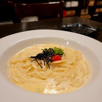 Sushi Modo - Mentaiko cream udon $14.50 - Sushi Bars Near Me - Burnaby, British Columbia