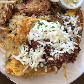 Eggstasy - Barbacoa omelette - Breakfast & Brunch Near Me - Scottsdale, Arizona