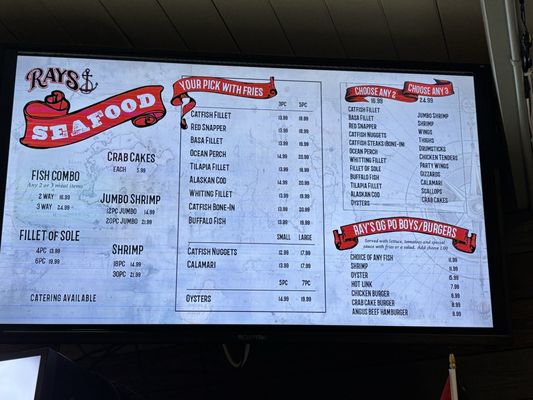 Menu photo 8 Ray's Chicken & Fish Sacramento, CA