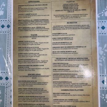 Francisco's Mexican Grill - Menu - Mexican Near Me - Farmington, Utah