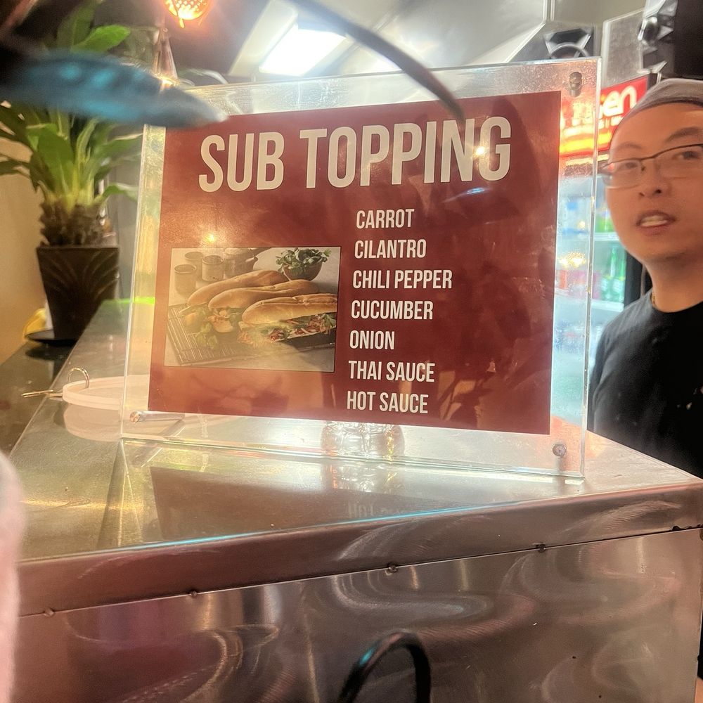Thai Thien Sub - Sub toppings - Vietnamese Near Me - Calgary, Alberta Thai Thien Sub - Sub toppings - Vietnamese Near Me - Calgary, Alberta