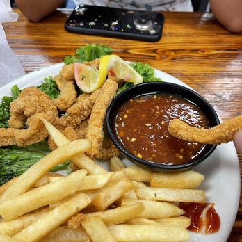 Los Cabos Seafood - fried octopus and fries - Seafood Near Me - El Paso, Texas Los Cabos Seafood - fried octopus and fries - Seafood Near Me - El Paso, Texas