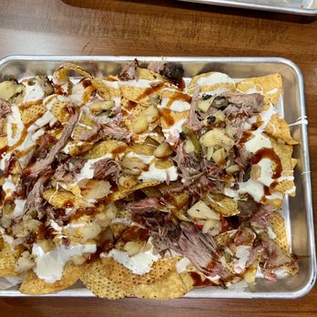 Weber's - Pulled pork nachos - Sports Bars Near Me - Affton, Missouri