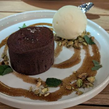 Zaytinya - Turkish coffee chocolate cake, mastic ice cream. Familiar concept with a spin on flavors - Greek Near Me - Culver City, California