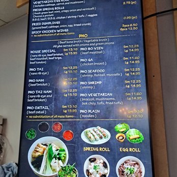 Pho NOHO - Part of menu screen display - Vietnamese Near Me - Los Angeles, California Pho NOHO - Part of menu screen display - Vietnamese Near Me - Los Angeles, California