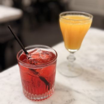 Hole In The Wall - Tickled Pink + Mimosa - Australian Near Me - New York, New York Hole In The Wall - Tickled Pink + Mimosa - Australian Near Me - New York, New York