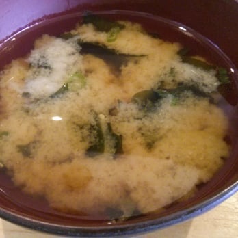 Sushi Kappo Toraya - The miso soup has lots of seaweed and tofu... very drinkable and not too salty. - Sushi Bars Near Me - Arlington, Massachusetts Sushi Kappo Toraya - The miso soup has lots of seaweed and tofu... very drinkable and not too salty. - Sushi Bars Near Me - Arlington, Massachusetts