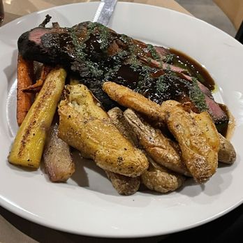 The Chalkboard Kitchen - Sous vide beef entree - Breakfast & Brunch Near Me - South Haven, Michigan The Chalkboard Kitchen - Sous vide beef entree - Breakfast & Brunch Near Me - South Haven, Michigan