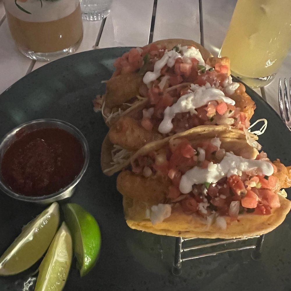 ALBACA - Beer Batter Fish Tacos Crispy White Fish - New American Near Me - Coronado, California