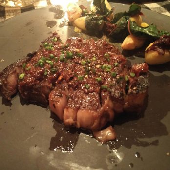 Upland - If I was running the pass, I would not have let a 100 dollar dish go out with out cleaning up the grease to be more presentable. - New American Near Me - New York, New York