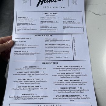 Hecks - Avon - Menu - New American Near Me - Avon, Ohio