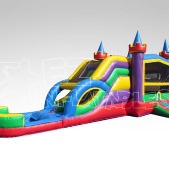 Jump 4 Fun - MEGA WATER SLIDE - Bounce House Rentals Near Me - Rio Rancho, New Mexico
