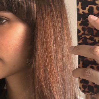 Coma Salon - Thick, blunt, not blending into my hair - Hair Salons Near Me - Houston, Texas Coma Salon - Thick, blunt, not blending into my hair - Hair Salons Near Me - Houston, Texas
