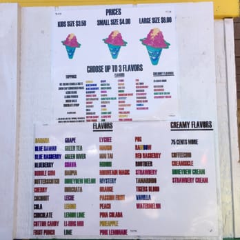 Mountain Magic Shave Ice - I didn't get a pic but Aunty got a whole new shave ice stand - Shaved Ice Near Me - Waipahu, Hawaii Mountain Magic Shave Ice - I didn't get a pic but Aunty got a whole new shave ice stand - Shaved Ice Near Me - Waipahu, Hawaii
