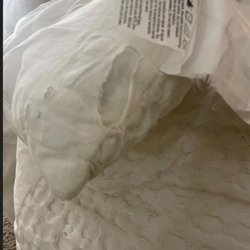 Furniture distributors - King size Machine washable Ashley $350 bed comforter. first wash
