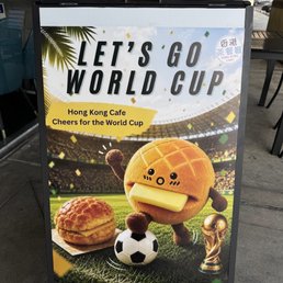 Signage outside in support of the Word Cup in 2026 Signage outside in support of the Word Cup in 2026