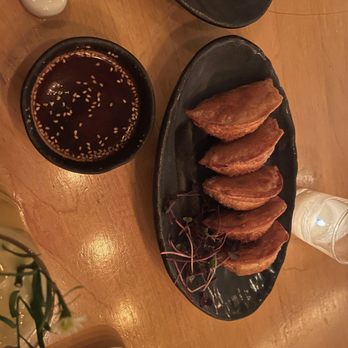 Danji - pork and chive dumplings - Korean Near Me - New York, New York