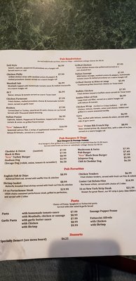 Menu photo 2 The English Pub Ravenna, OH