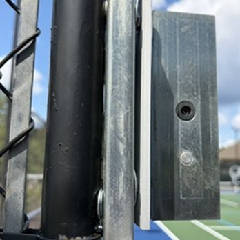 Mounted-Up - Using nuts as spacers and still crooked - Security Systems Near Me