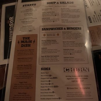 Windsor - Food and ice cream menu - New American Near Me - Phoenix, Arizona Windsor - Food and ice cream menu - New American Near Me - Phoenix, Arizona
