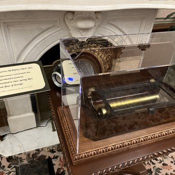 National First Ladies Library - Music Box Ida and Mary brought back from GENEVA - Museums Near Me - Canton, Ohio