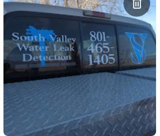 Slide of South Valley Water Leak Detection