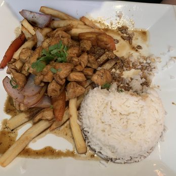 Machupicchu Peruvian Cuisine - Pollo salteado - Peruvian Near Me - Miami, Florida