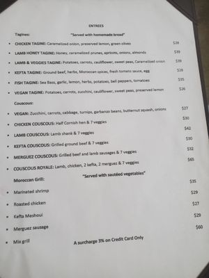 Menu photo 4 Casablanca Moroccan Kitchens Los Angeles, CA Menu photo 4 Casablanca Moroccan Kitchens Los Angeles, CA
