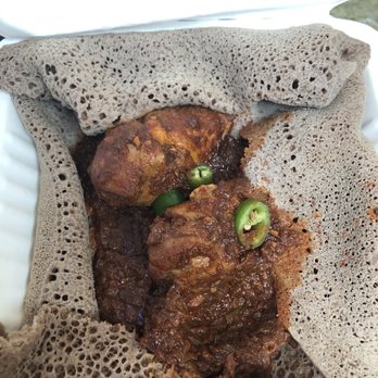 Makeda's Cuisine - Doro wat - Food Trucks Near Me - Eugene, Oregon